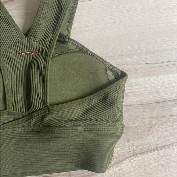 BuffBunny Sphynx Ribbed Sports Bra - Picture 7 of 9